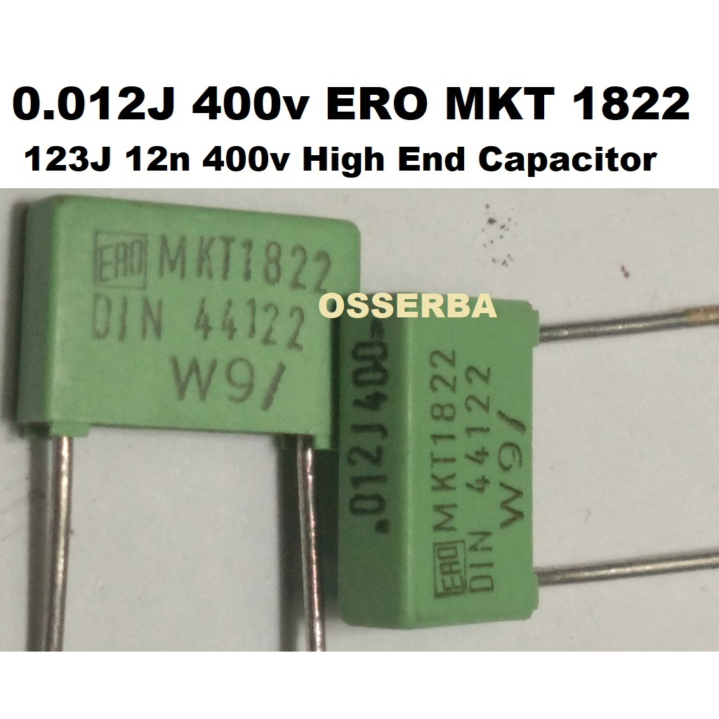 0.012J 400v 123J 12n ERO MKT 1822 ตัวเก็บประจุระดับไฮเอนด์