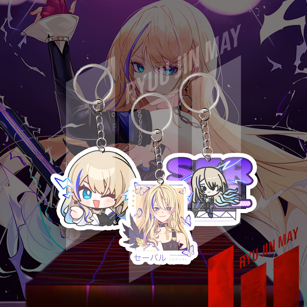 พวงกุญแจ HP GANTUNGAN - Honkai: Star Rail - Serval