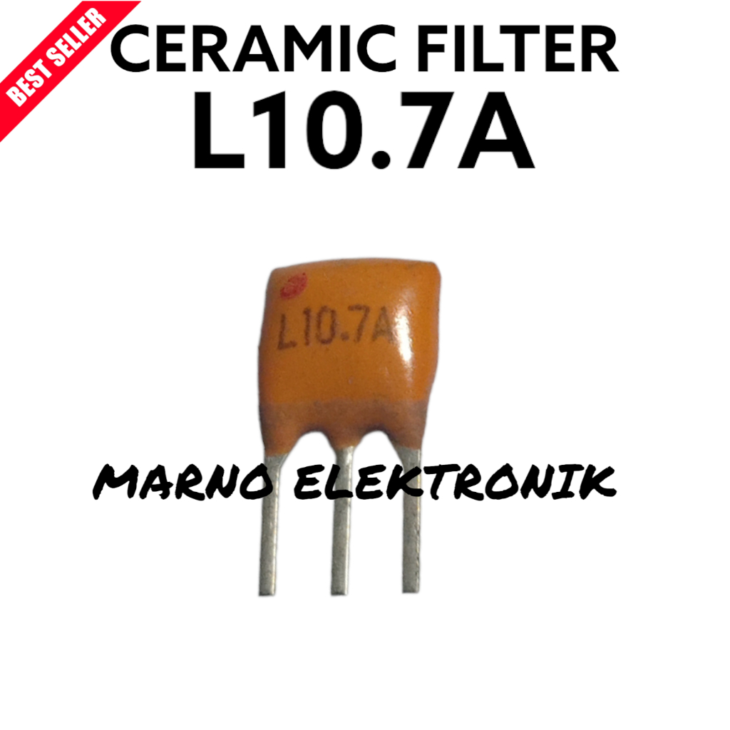 กรองเซรามิก CF L10.7A CF10.7 CF L10.7S CF10.7 3PIN 3 ขาสําหรับ FM RADIO ORIGINAL กรองเซรามิก