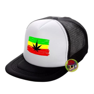 Rasta หมวกแก๊ป หมวกตาข่าย สไตล์ Distro/Snapback Trucker สําหรับผู้ชาย