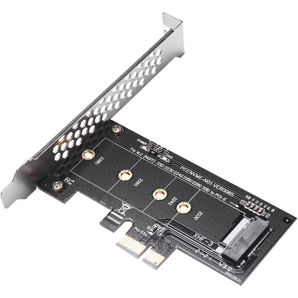 PCIE x1 ถึง SSD M.2 NVMe การ์ด Adpter