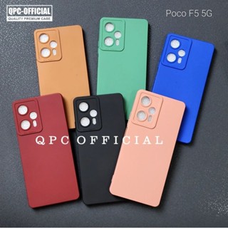 เคสซิลิโคน เนื้อแมตต์ ป้องกันกล้อง สําหรับ Poco F5 5G Pro Poco F5 5G