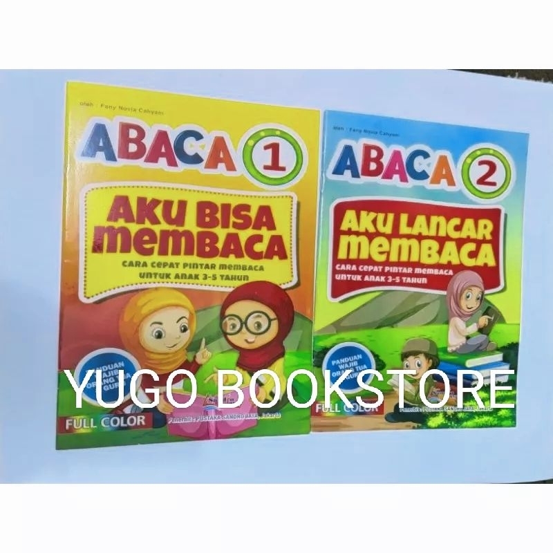 ABAC BOOK 1 และ ABAC 2 สีเต็มดั้งเดิม