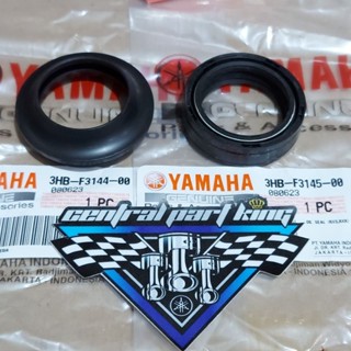 กันฝุ่น กันฝุ่น โช๊คหน้า RX KING, RXS, RXZ, YT115, NMAX ORI ของแท้ YAMAHA 3HB-F3145-00/3HB-F3144-00