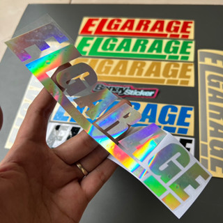 สติกเกอร์ตัด Elgarage