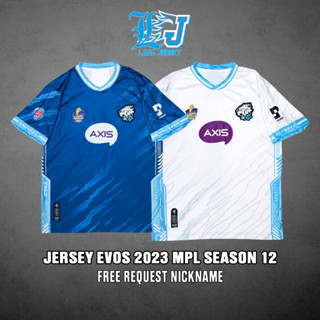 Evos JERSEY EVOS BAJU KAOS EVOS 2023 SEASON 12 พิมพ์เต็มรูปแบบ (ฟรีนิกเกิลที่กําหนดเอง)