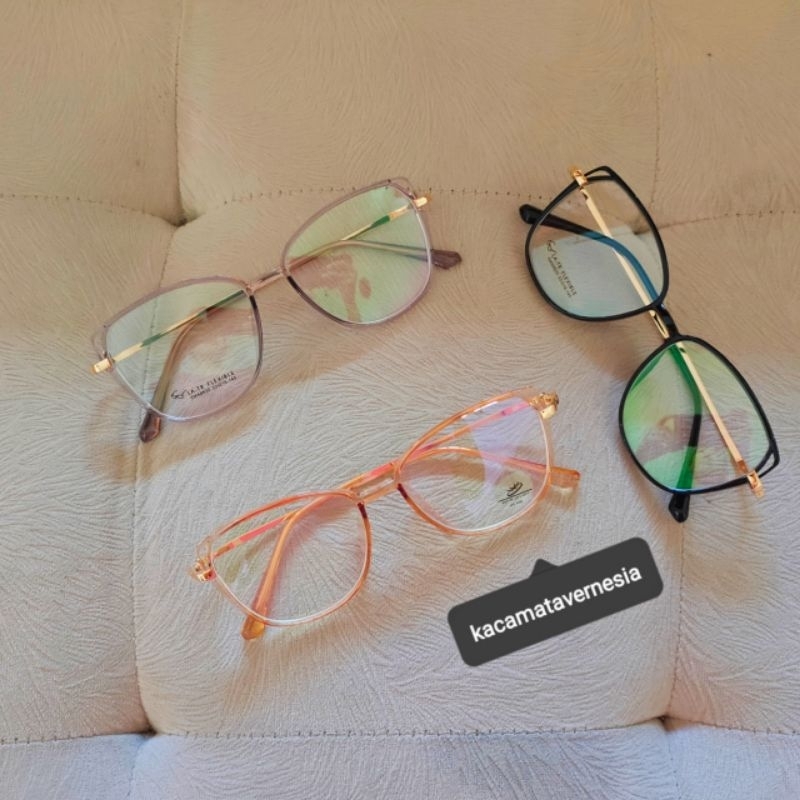 Vernesia Glasses Vernesia 8830 กรอบแว่นตาสายตาสั้นสําหรับผู้ชายและผู้หญิง