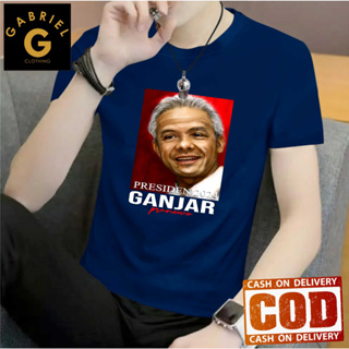 เสื้อยืด พิมพ์ลาย Capres Ganjar PranowoTlord Ya My People สําหรับผู้ชาย และผู้หญิง -04