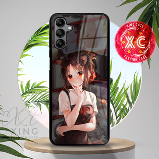 |An33| เคสกระจกเงา สําหรับ HP SAMSUNG A04S A13 A14 4G 5G | ขอเคส HP เคสแข็ง นิ่ม ปรับแต่งได้ | Kaguya SHINOMIYA อะนิเมะ LOVE IS WAR