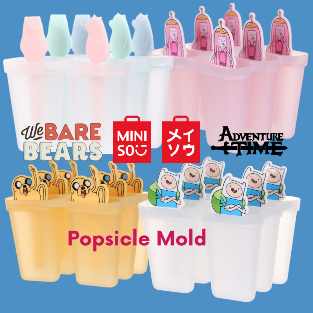 Miniso Popsicle Mold Adventure Time We Bare Bears