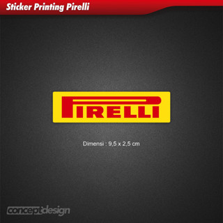 สติกเกอร์ พิมพ์ลาย Pirelli