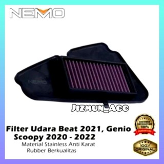 ไส้กรองอากาศ Nemo MOTOR GENIO BEAT DELUXE  BEAT STREET 2022 2023