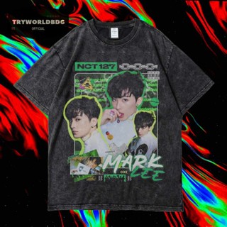 เสื้อยืด โอเวอร์ไซซ์ โอเวอร์ไซซ์ ลาย MARK LEE VINTAGE