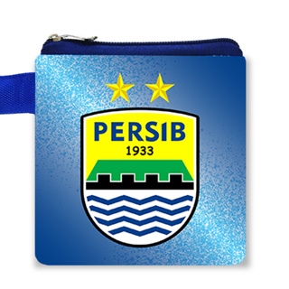 Persib BANDUNG กระเป๋าสตางค์ ใส่หนังสือเดินทาง แผ่นรองเมาส์ ลายฟุตบอล ของที่ระลึก