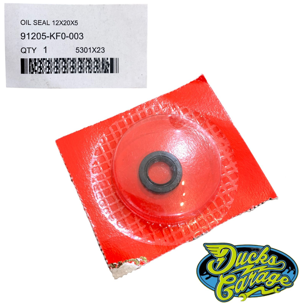 91205-KF0-003 ซีล Sil Waterpump หม้อน้ําปั๊ม Honda Vario PCX CB CBR Sonic Supra GTR CS1 เดิม