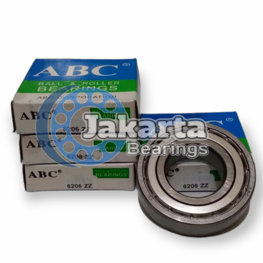 BEARING 6206 ZZ / 6206ZZ IRON CAP ตรา ABC