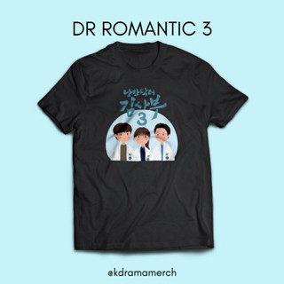 เสื้อยืดผ้าฝ้าย พิมพ์ลายละครเกาหลี Dr ROMANTIC 3  สไตล์เกาหลี สําหรับผู้หญิง