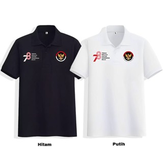 เสื้อโปโล 78th Indonesian Independence สําหรับผู้ชาย และผู้หญิง