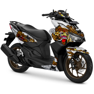 สติกเกอร์รูปลอก แบบเต็มตัว สําหรับรถจักรยานยนต์ Honda Vario 160-160th