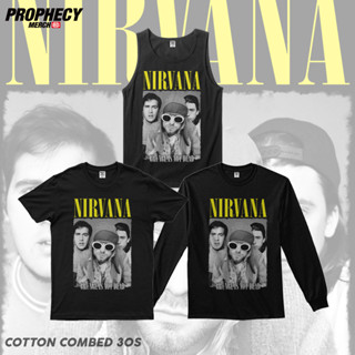 เสื้อยืด พิมพ์ลาย Nirvana MUSIC BAND GRUNGE IS NOT DEAD BAND สําหรับผู้ชาย