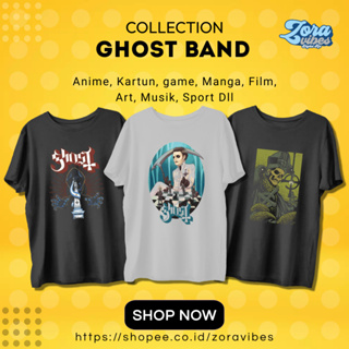 เสื้อยืด ลาย Rock Ghost Series