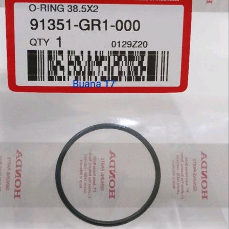 91351-GR1-000 ORING PULLY 38.5X2 BEAT CARBON BEAT FI PCX 125 150 SCOOPY FI และ ESP SPACY คาร์บอนและ 