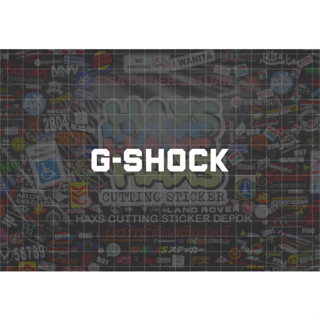 สติกเกอร์ G Shock ขนาด 9 ซม. สําหรับตกแต่งรถจักรยานยนต์ รถยนต์