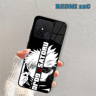 [A41] เคสมันวาว Xiaomi Redmi 12C เคสมันวาว Hp JUJUTSU KAISEN Motif