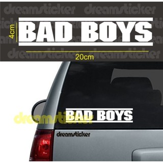 สติกเกอร์ตัด ลาย Bad Boys สําหรับตกแต่ง