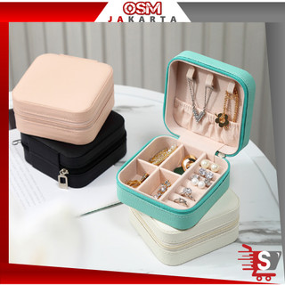 OSM JKT 5902 Kotak Perhiasan / Box Penyimpanan Anting Kalung Gelang Portabel / Box Case Anting Cincin Kalung Aksesoris Serbaguna