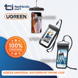 UGREEN เคสโทรศัพท์มือถือ กันน้ํา แบบใส ได้มาตรฐาน สีเขียว