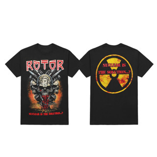 เสื้อยืด ROTOR - Nuclear is the solution แบบดั้งเดิม