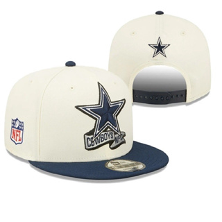 หมวกแก๊ป ปักลาย Dallas Cowboys NFL Rugby Whte สีกรมท่า พรีเมี่ยม นําเข้า