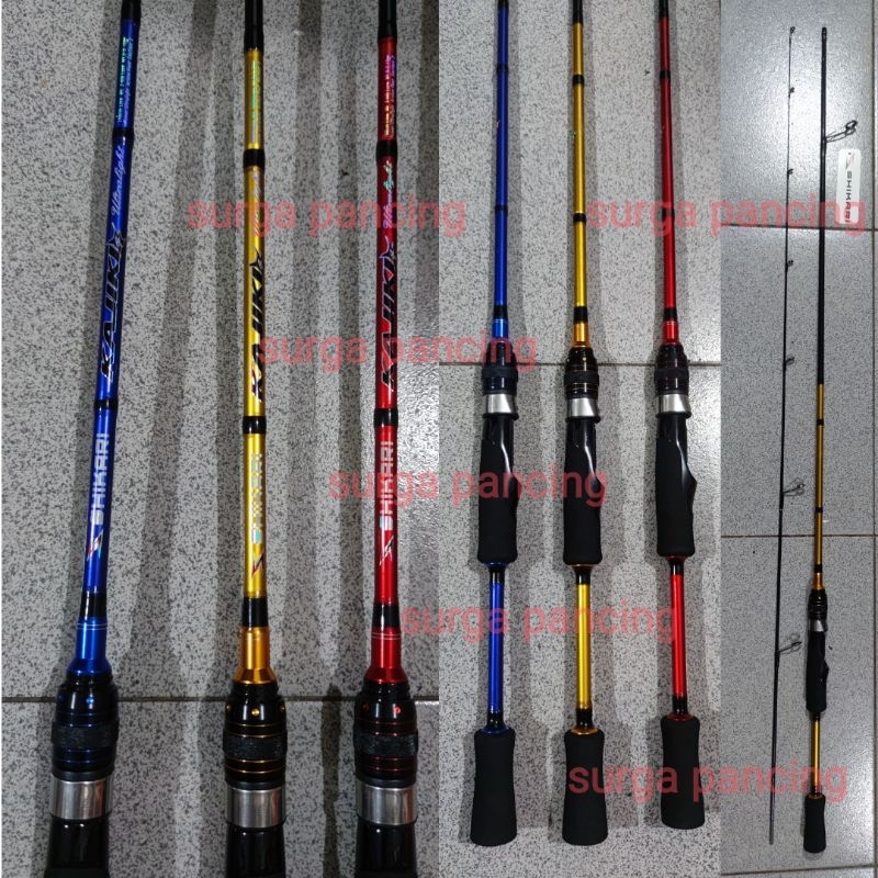 SHIKARI KAJIKI คันน้ําหนักเบาพิเศษ 2-6lb UL ใหม่ล่าสุด