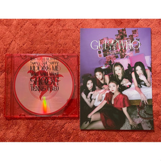 แผ่น CD โพสต์การ์ด ITZY อย่างเป็นทางการ