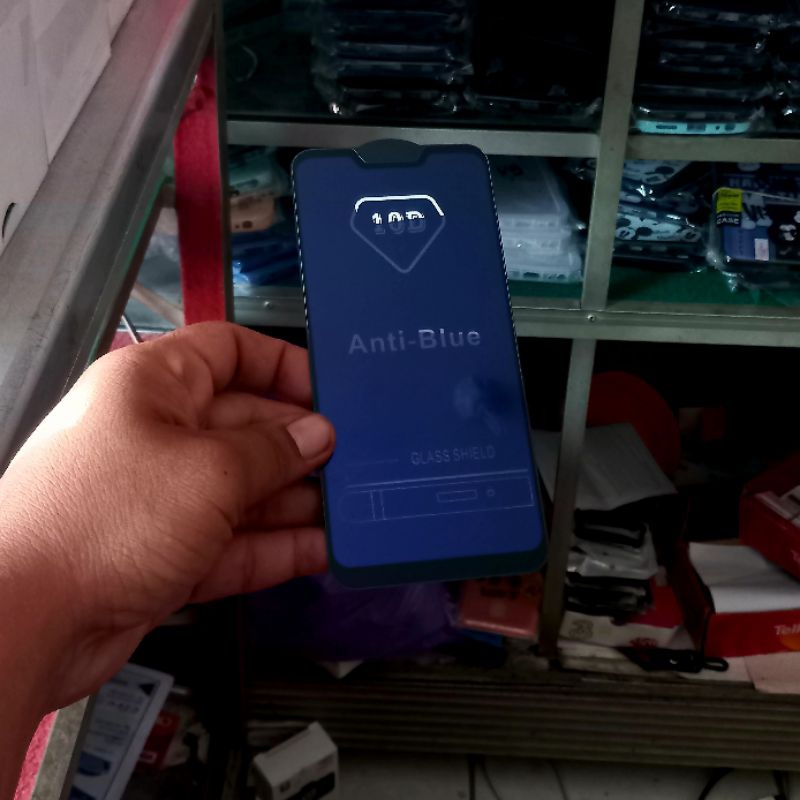 HP LAYAR กระจกนิรภัย Asus X01AD Tg เต็ม 5D Asus Zenfone Max M2 ZB633KL ป้องกันหน้าจอ Anti-Scratch gl