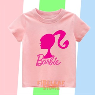 ใหม่ BARBIE เสื้อยืด พรีเมี่ยม สําหรับเด็ก