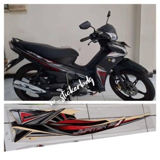 สติกเกอร์ลอกลาย Yamaha Jupiter Z1 2012 สีดํา