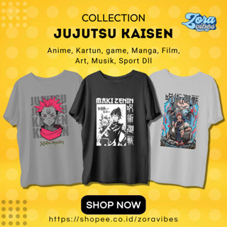 เสื้อยืด พิมพ์ลายอนิเมะ JUJUTSU NO KAISEN