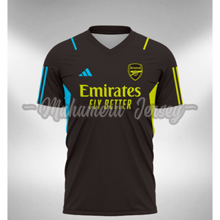 เสื้อกีฬาแขนสั้น ลายทีมอาร์เซนอล 2023 2024