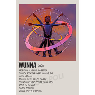 โปสเตอร์อัลบั้ม Wunna Cover - Gunna