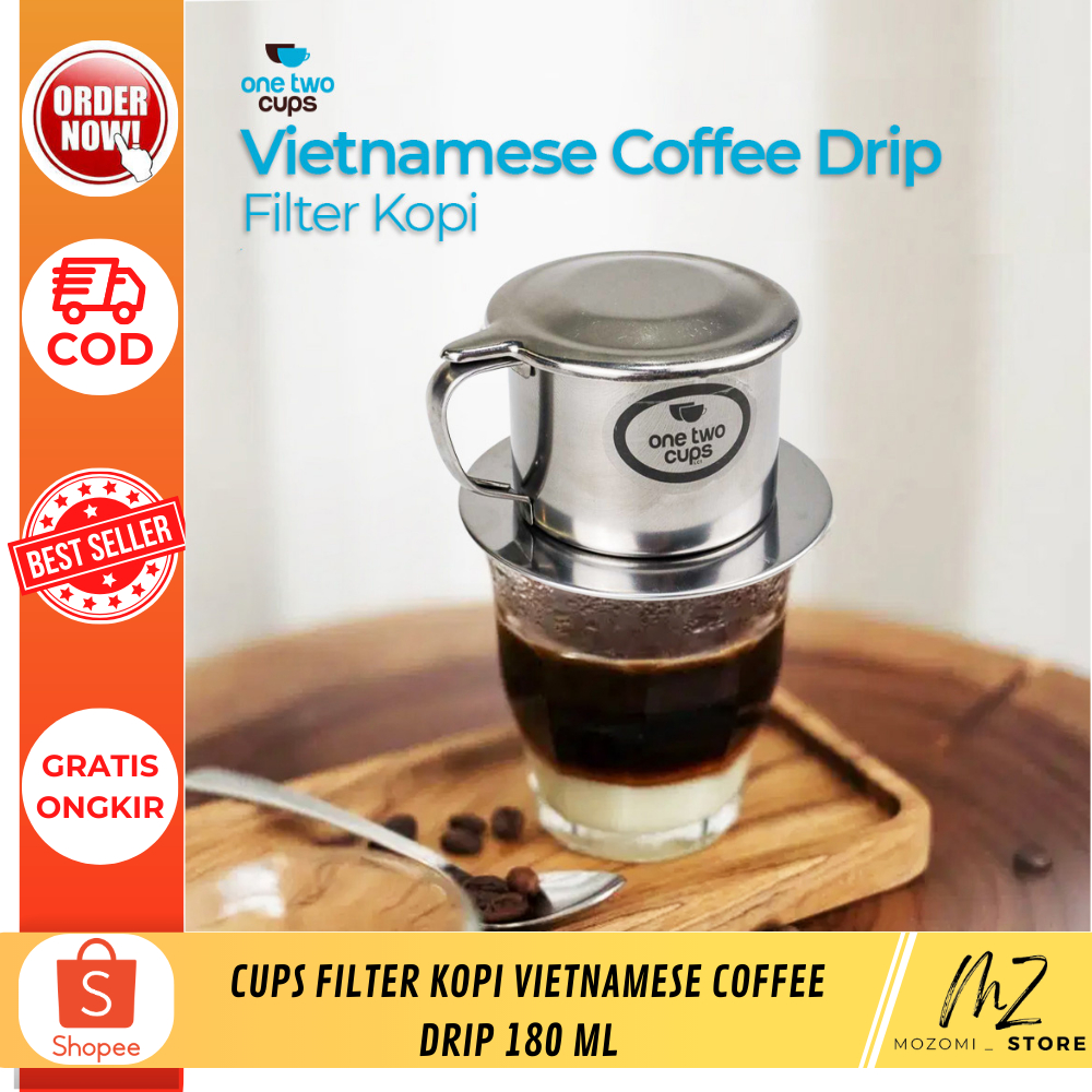 One Two Cups Vietnam Coffee Drip Filter 180 ml