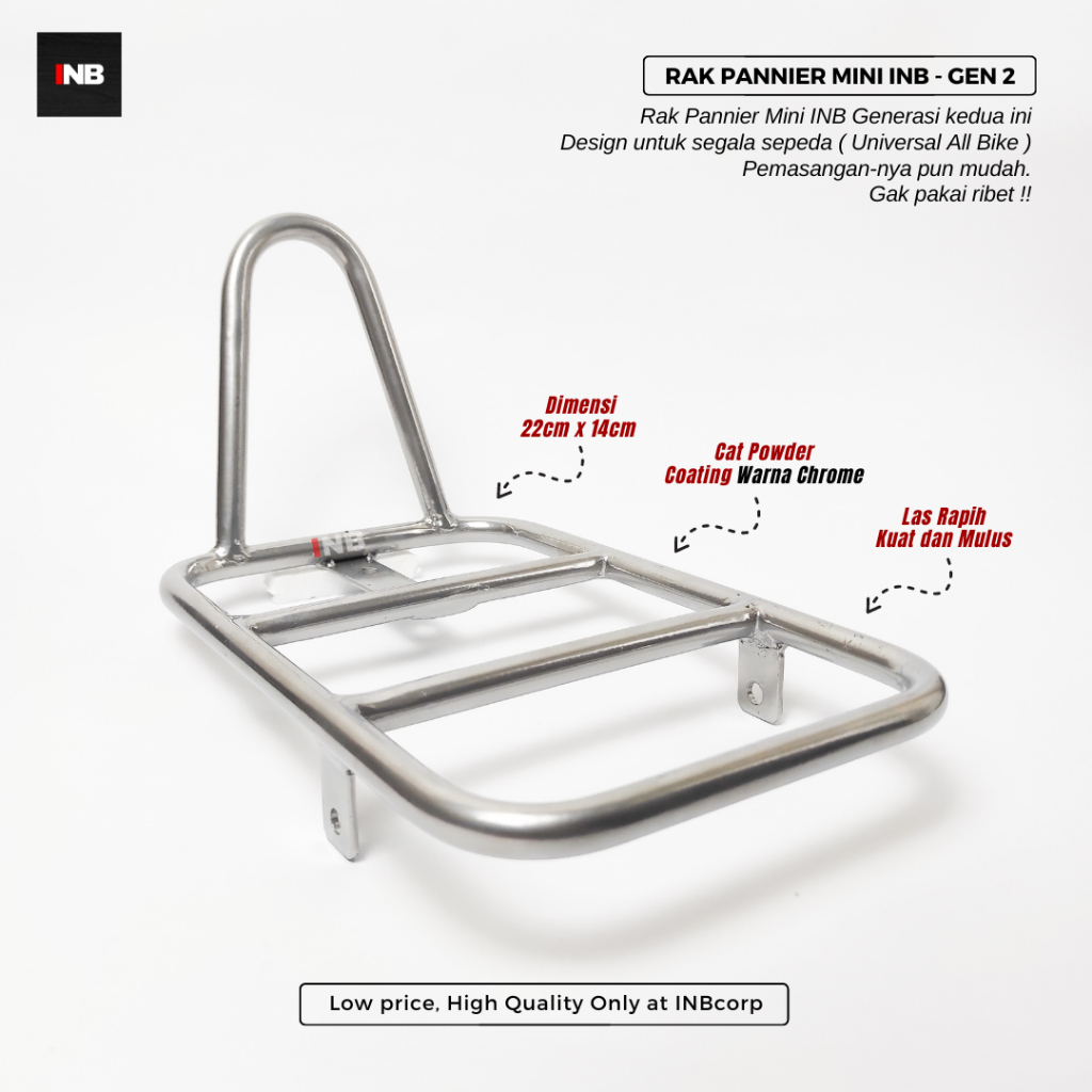 Federal Comutterbike Fixie Front Bike Rack Folding Bike All Bike INB Gen 2