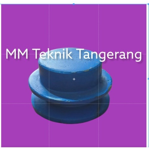 Pully B1 x 4 "เหล็ก Ancuraan Poli B1 x 4 นิ้วรอกเหล็กหล่อ Anc 4 นิ้ว B1x4 "B1x4 B 1x4 นิ้ว Pulli ประ