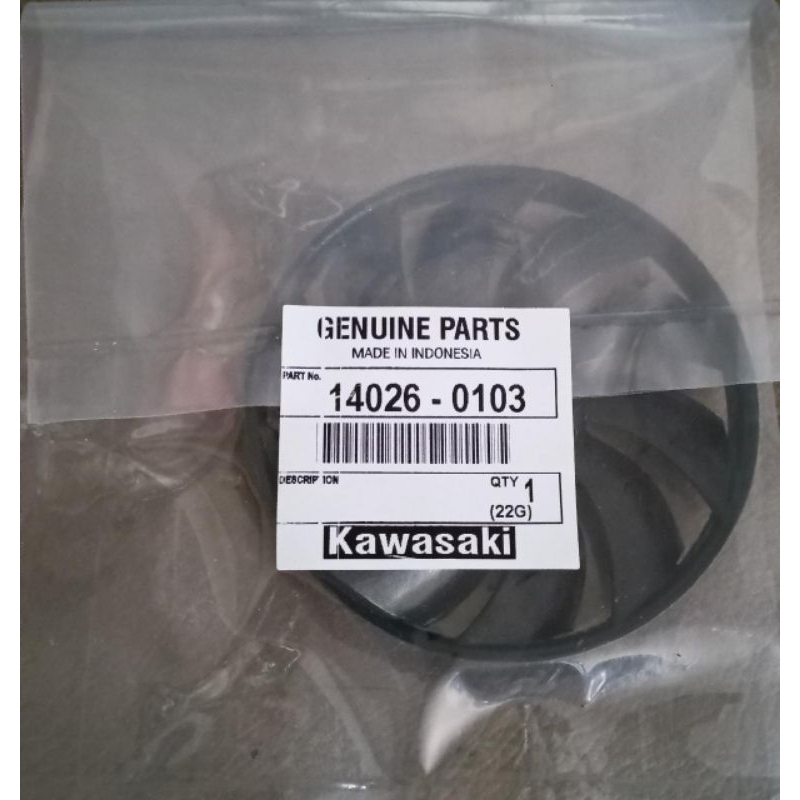 พัดลมวิทยุ KAWASAKI NINJA 250 FI ดั้งเดิม