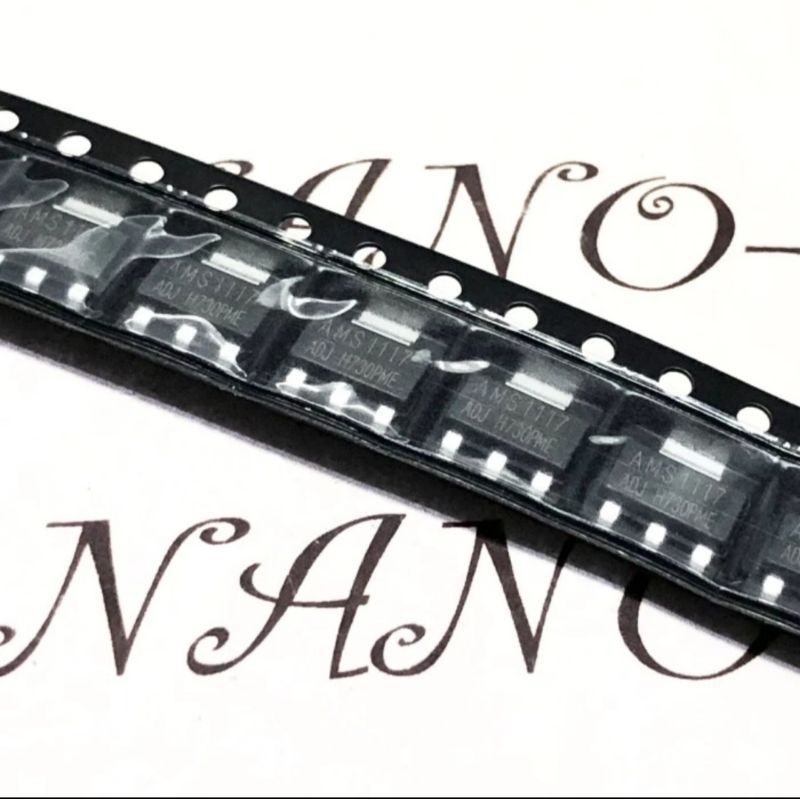 เครื่องปรับแรงดันไฟฟ้า IC AMS1117-Adj AMS1117 Adj AMS 1117 ปรับ