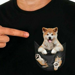 เสื้อยืด พิมพ์ลาย DOG LOVERS DOG, BOXER, BEAGLE, LABRADOR, AKITA INU, CHOW CHOW, BULL TERRIER