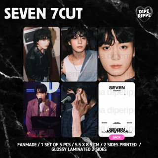 Bts โฟโต้การ์ด - JUNGKOOK SEVEN 7CUT