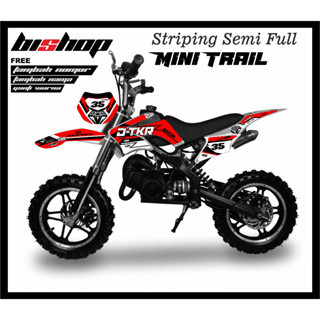 สติกเกอร์ลอกลาย moto mini trail Variation DTKR Color Choice Code 01