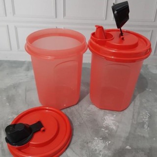 TUPPERWARE Stor n pour ชุดขวดน้ํา สีแดง 440 มล.